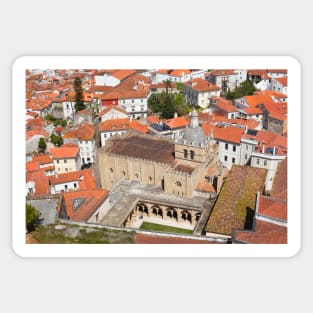 Se Velha, cathedral, church, Coimbra, old town, Beira Litoral, Regio Centro, Portugal Sticker